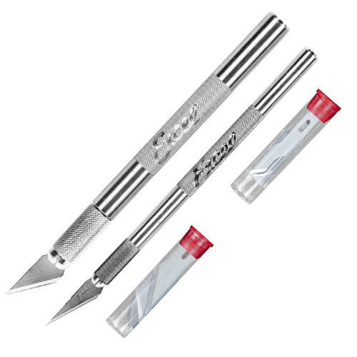 Excel -  2 Knives with 10 Assorted Blades image