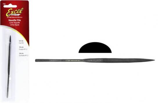 Excel -  Needle File Half Round image