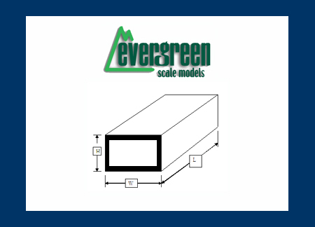 Evergreen - Styrene Tube White 35cm Long x 3.2mm (5) image