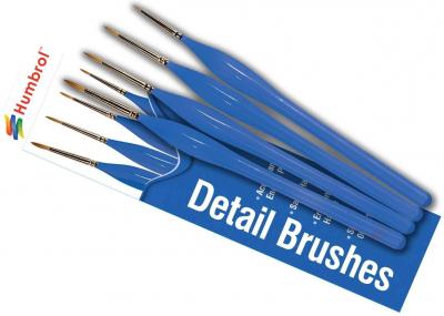Humbrol - Detail Sabre Hair Brush Set 00-0-1-2 image
