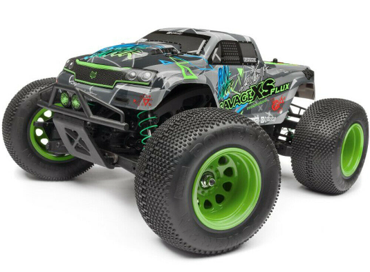 HPI - 1/10 Savage XS Flux VG Jnr. Monster Truck Readyset image