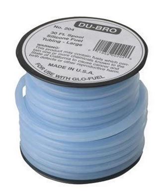 Dubro - 1/8 (3mm) Super Blue Silicone Tubing 30ft image