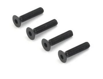 Dubro - 3.0x8mm Flat Head Socket Screws (4pcs) image