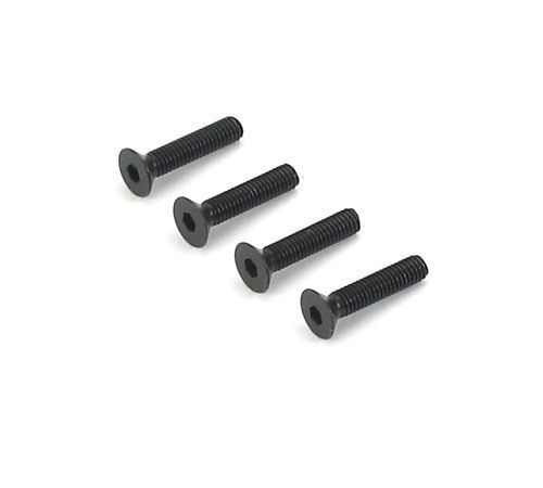 Dubro - 3mmx14 Flat HD Socket Screws(4) image