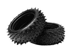 Tamiya - 4WD Square Spike Front Tyres image