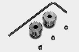 Tamiya - 0.4 Aluminium Pinion (38/9) for 53403 image