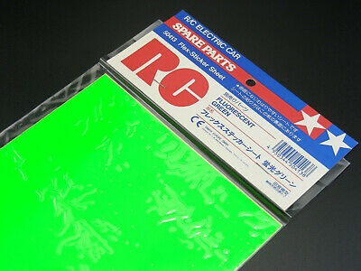 Tamiya - Flex Sticker Sheet Fluro-Green image