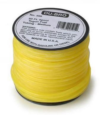 Dubro - 3/32 (2.3mm) Tygon Tubing Medium 50ft image