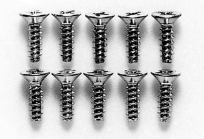 Tamiya - 3x10mm C/Sunk Tap Screw (10 pce) image