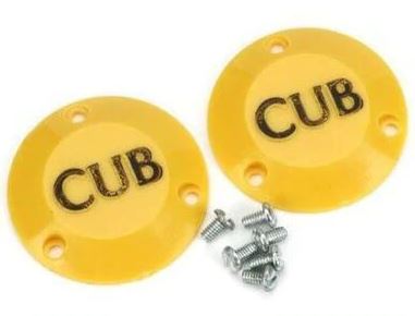 Dubro - 1/3 Scale Cub Caps with Screws (2pcs) image