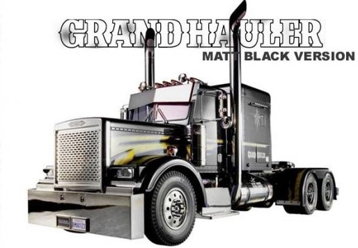 Tamiya - 1/14 Grand Hauler R/C Truck Matte Black Edition image