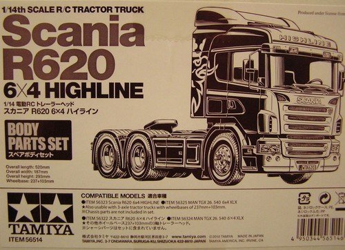 Tamiya - 1/14 Scania R620 Highline Body Set image
