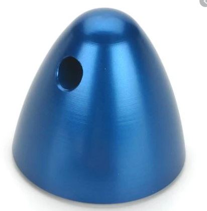 Dubro - 5/16 - 24 Aluminium Spinner Nut Blue image