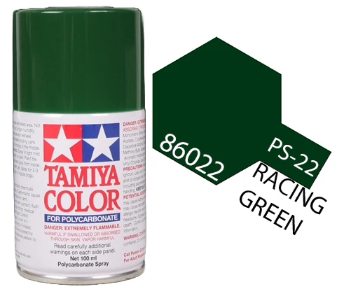 Tamiya - PS-22 Polycarb Racing Green Spray 100ml image