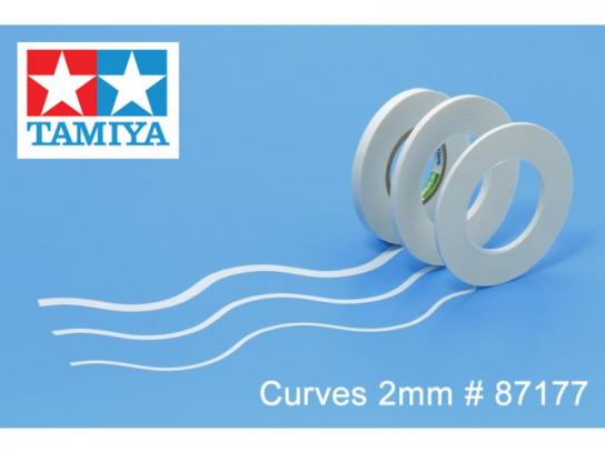 Tamiya - Masking Tape for Curves 2mm image