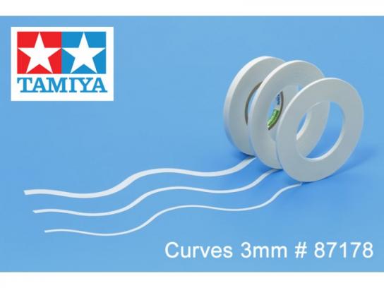 Tamiya - Masking Tape for Curves 3mm image