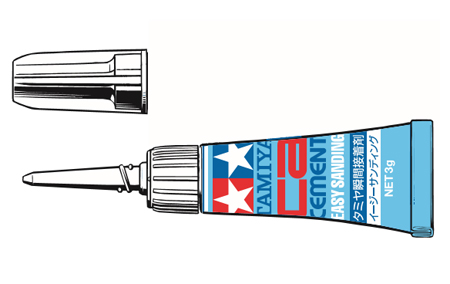 Tamiya - CA Cement Easy Sanding image