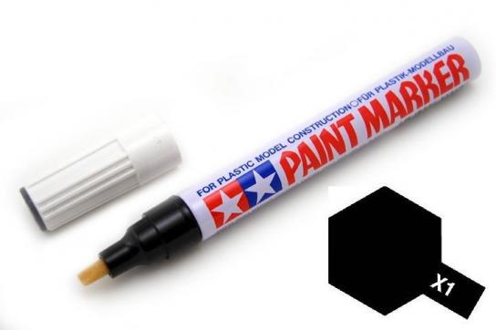 Tamiya - X1 Gloss Black Enamel Paint Marker image