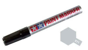 Tamiya - X11 Gloss Silver Enamel Paint Marker image