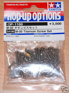 Tamiya - M-05 Titanium Screw Set image