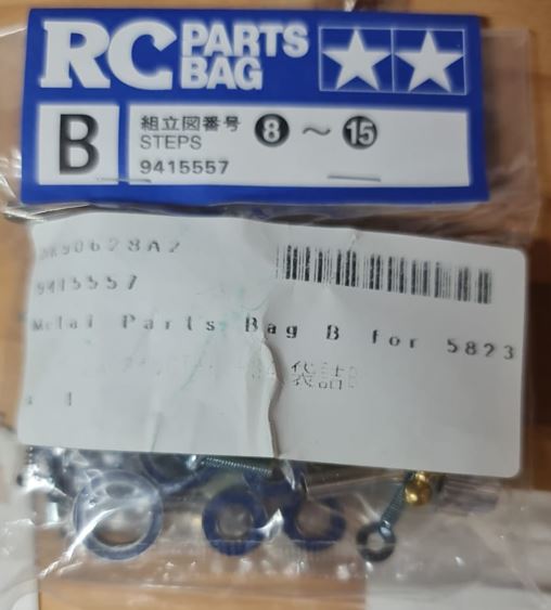 Tamiya - Pennzoil Nismo GT-R Parts Bag B (58239) image