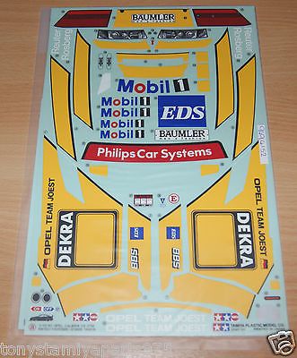 Tamiya - 1/10 Opel Calibra V6 DTM Sticker Set (58150) image