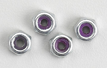 Dubro - Nylon Insert Lock Nuts 3-48 (4) image
