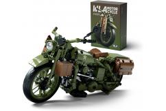 NIfeliz WLA Army Motorcycle 833pcs (Lego Technic Style) image