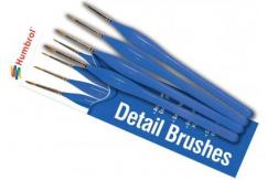 Humbrol - Detail Sabre Hair Brush Set 00-0-1-2 image
