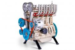 Teching Four Cylinder Scaled Metal Model Kit image