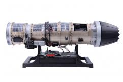 Teching 1/10 Small Bypass Turbofan Engine Scaled Metal Model Kit image