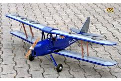 VQ Model - DH-82 Tiger Moth EP/GP 46 Size ARF - Dark Blue image