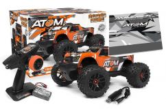 Maverick - 1/18 Atom MT Monster Truck 4WD Orange RTR Complete image