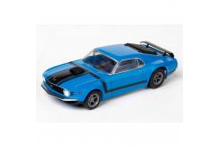 AFX Racing - Ford Mustang Boss 302 Blue Mega G+ Slot Car image