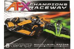  AFX Racing - F1 Champions Raceway Slot Car Set - McLaren v KICK Sauber image