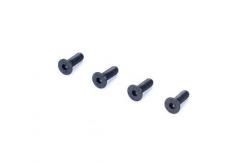 Dubro - 3mmx6 Flat HD Socket Screws(4) image