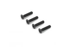 Dubro - 3mmx14 Flat HD Socket Screws(4) image