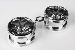 Tamiya - GF-01 Chrome 10-Spoke Wheels (2) image