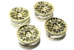 Tamiya - Gold Plated Mesh Wheels +2 (4 pcs) image