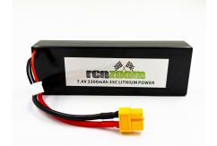  RCNZOOM - 7.4V Li-Po Battery 3300mah 35C Hardcase with XT60 image