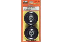 Dubro - 3-1/2" Treaded Light Wheels image