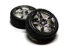 Tamiya - 5 Spoke Wheel With Tyre 24mm/0 image