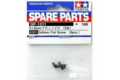 Tamiya - 3x5mm Flat Screw (5pcs) image