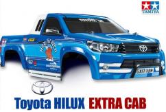 Tamiya - 1/10 Toyota Hilux Extra Cab Body Set image