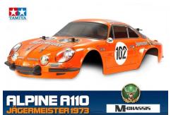 Tamiya - 1/10 Alpine A110 Jaeger Clear Lexan Body Set image