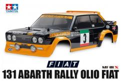 Tamiya - 1/10 Fiat 131 Abarth Rally Olio Clear Body Set image