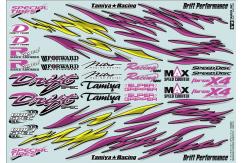 Tamiya - 1/10 Body Graffiti Marking Sticker Set image