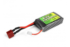 BlackZon - 7.4v Li-Ion Battery 1000mah with Deans Ultra-T Plug image