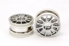 Tamiya - M-Chassis 11-Spoke Wheels Chrome Plated (2pcs) image