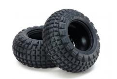 Tamiya - 1/10 ST Block Front Bubble Tyre Soft (2pcs) image